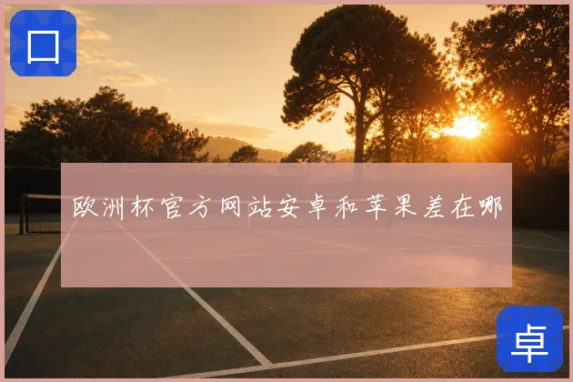 欧洲杯官方网站安卓和苹果差在哪